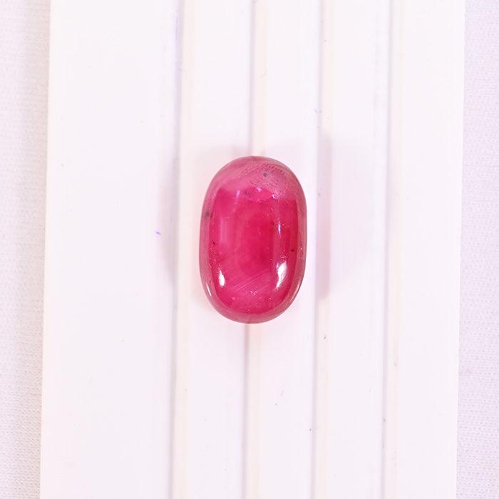 RUBY UNCUT 20 CRT OVAL