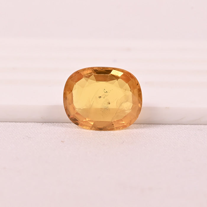 YELLOW SAPPHIRE GEM STONE BANGKOK OVAL CUSHION CUT SHAPE 10.85 CRT