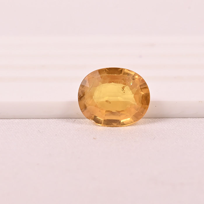 YELLOW SAPPHIRE GEM STONE BANGKOK OVAL CUSHION CUT SHAPE 8.35 CRT