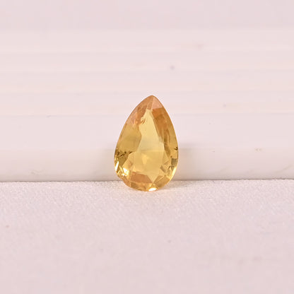 YELLOW SAPPHIRE GEM STONE BANGKOK PEAR SHAPE 2.05