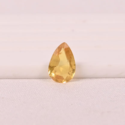 YELLOW SAPPHIRE GEM STONE BANGKOK PEAR SHAPE 2.05