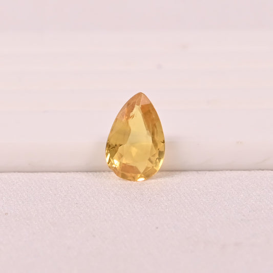 YELLOW SAPPHIRE GEM STONE BANGKOK PEAR SHAPE 2.05