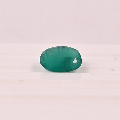 ZAMBIAN EMERALD GEM STONES SHAPE 0VAL 1.75 CRT