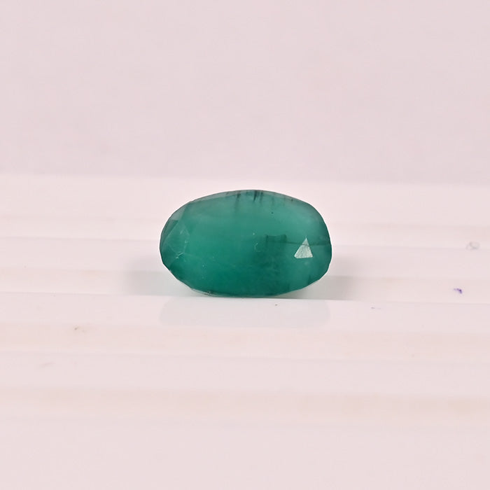 ZAMBIAN EMERALD GEM STONES SHAPE 0VAL 1.95 CRT