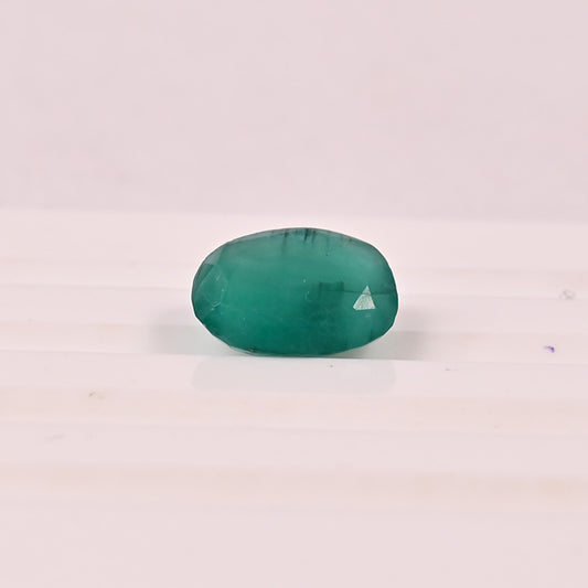 ZAMBIAN EMERALD GEM STONES SHAPE 0VAL 1.95 CRT