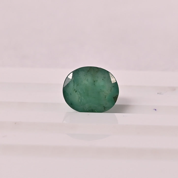 ZAMBIAN EMERALD GEM STONES SHAPE 0VAL 2.00 CRT
