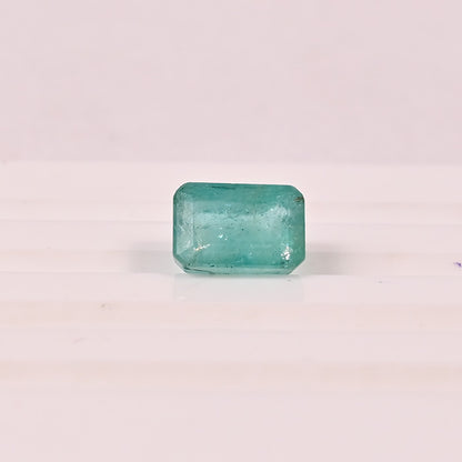 ZAMBIAN EMERALD GEM STONES SHAPE RECTANGLE 1.33 CRT