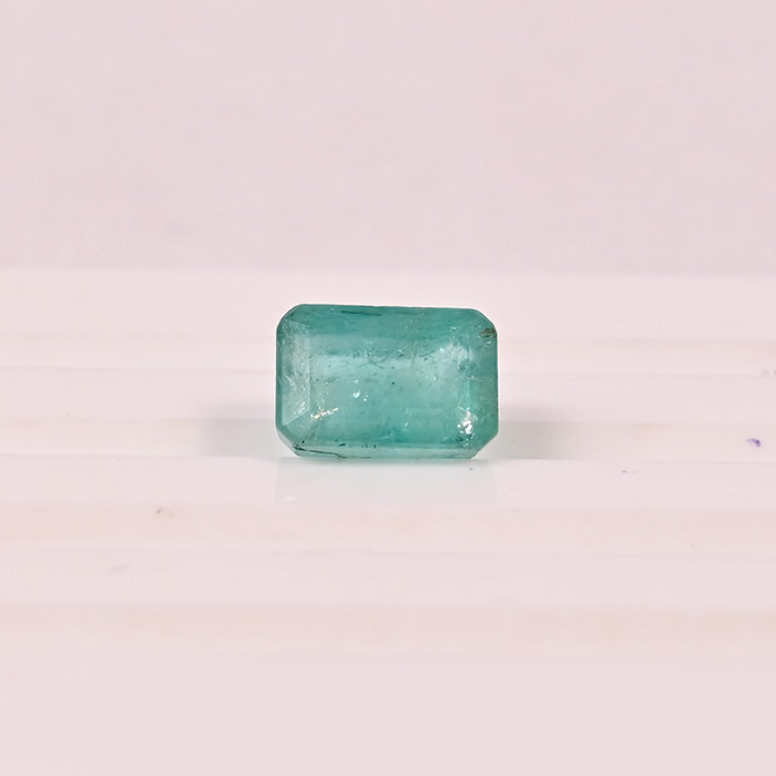 ZAMBIAN EMERALD GEM STONES SHAPE RECTANGLE 1.33 CRT