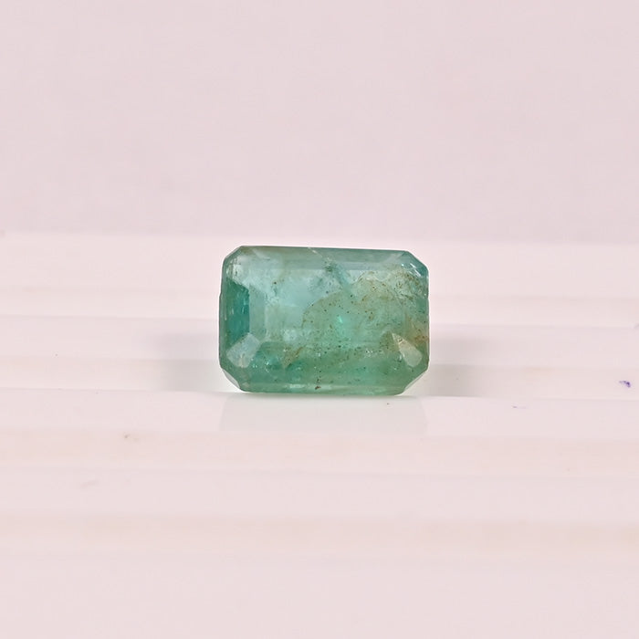 ZAMBIAN EMERALD GEM STONES SHAPE RECTANGLE2.05 CRT