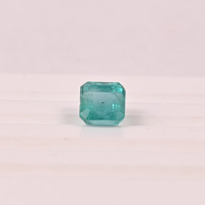 ZAMBIAN EMERALD GEM STONES SHAPE SQUARE 1.30 CR