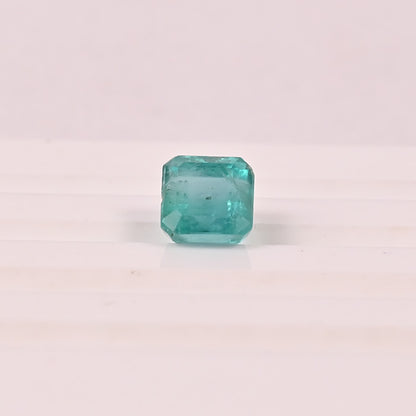 ZAMBIAN EMERALD GEM STONES SHAPE SQUARE 1.30 CR