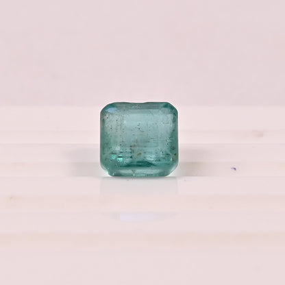 ZAMBIAN EMERALD GEM STONES SHAPE SQUARE 2.90 CRT