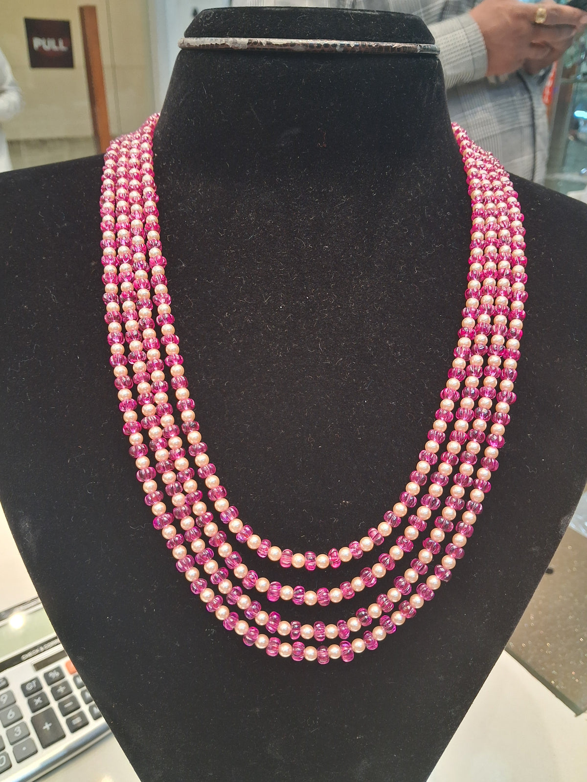 PINK PUMPKIN (MANULU)BEADS