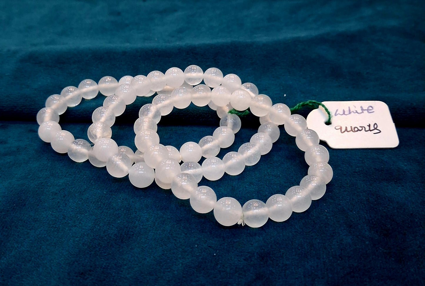 WHITE QUARTZ BRACELET