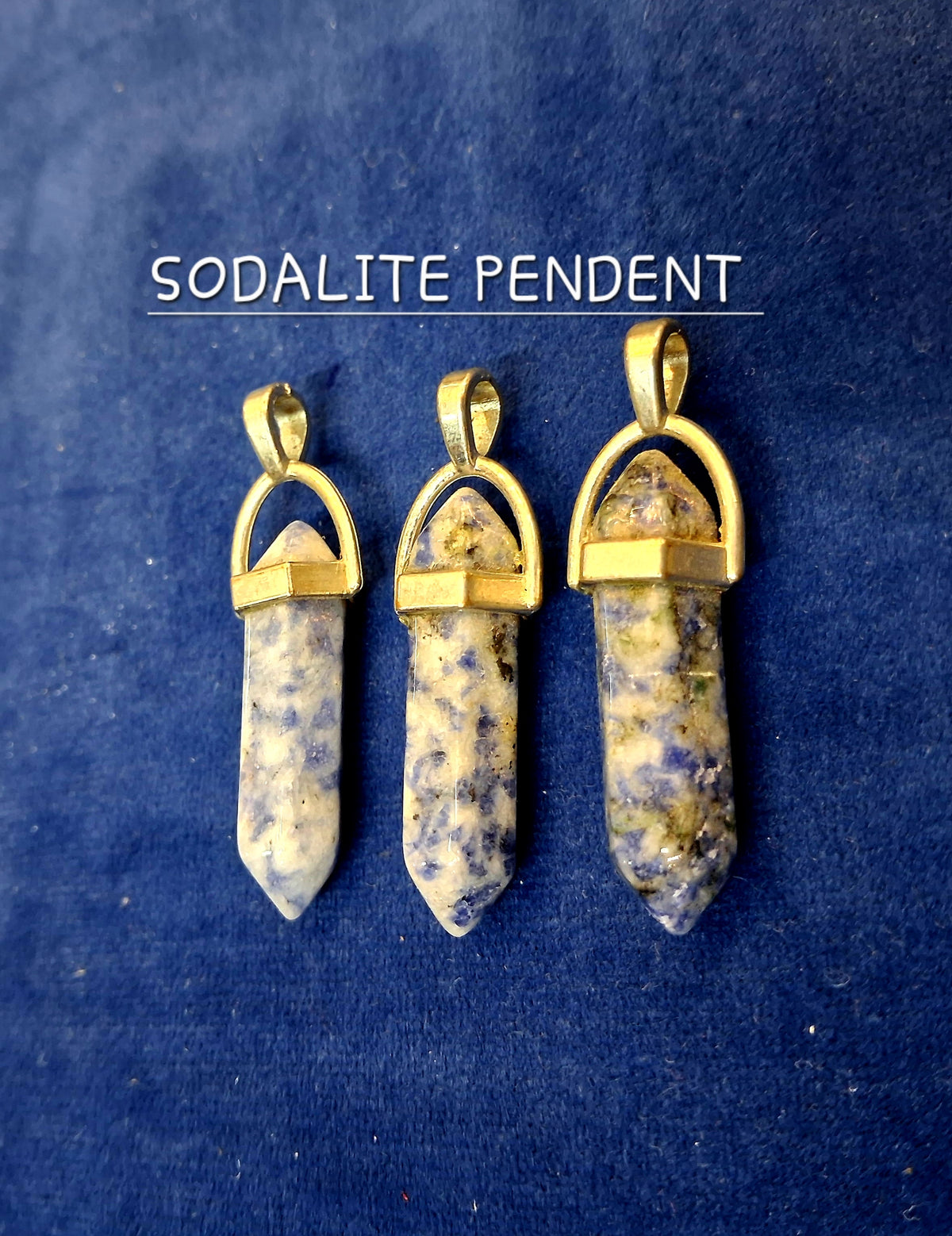 SODALITE PENDENT